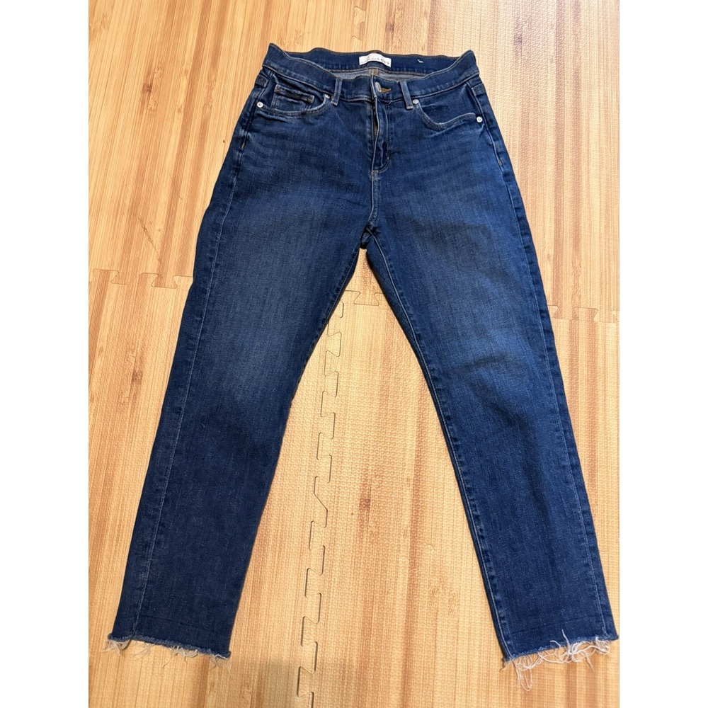 Loft Jeans Women's blue Stretch Size 28/6 The Super Soft Girlfriend